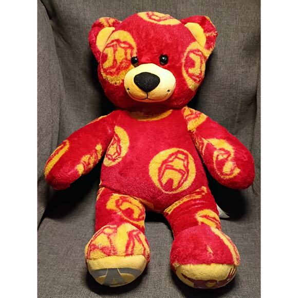 Build A Bear Marvel Avengers Iron Man 17” Bear Plush Retired - Picture 1 of 6